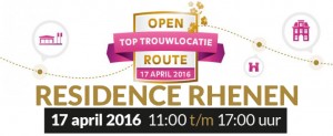 open top trouwlocatie route