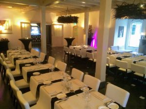 Lange tafels moderne opstelling