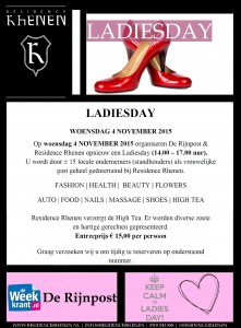 Ladiesday bij Residence Rhenen