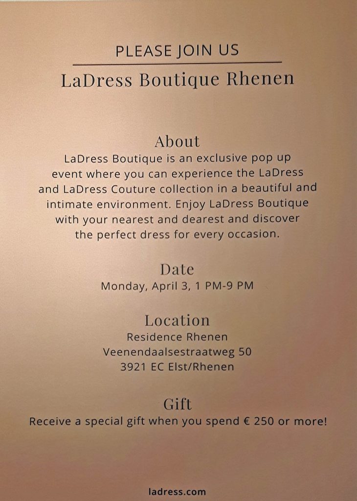 la dress boutique