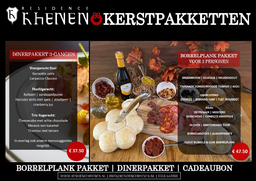 Kerstpakket Residence Rhenen